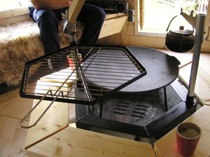Grillkota Nahaufnahme Grill