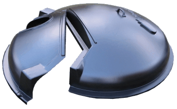 Badetonnen-Abdeckung