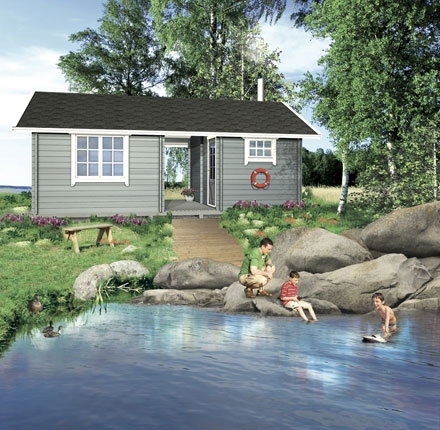 Gartenhaus / Saunahaus Neitokurki