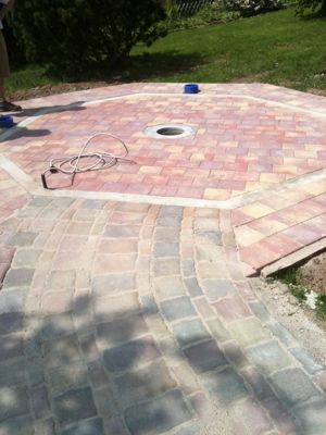 Grillkota - Fundament- / Aufbaubilder