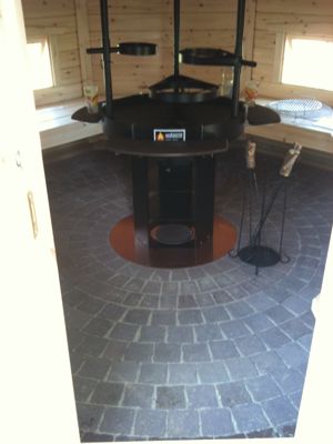 Grillkota - Fundament- / Aufbaubilder