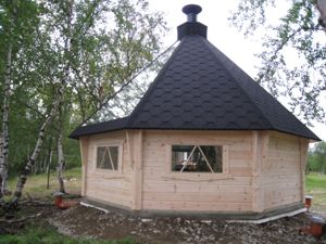 Glasdachkota seitlich