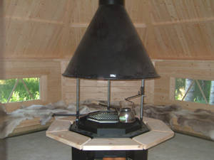 Luxusgrillkota 17qm Innenansicht