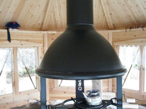 Lusthuus Innenansicht